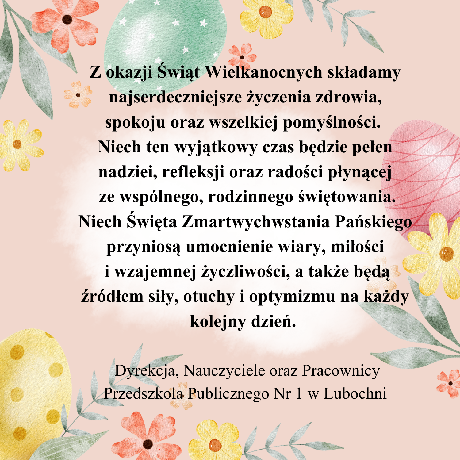 Życzenia wielkanocne