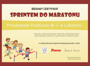 SPRINTEM DO MARATONU - IX Ogólnopolski Maraton Przedszkolaków