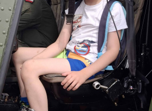 Wizyta dzieci w Jednostce Wojskowej w Nowym Glinniku
