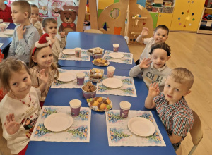 Spotkania wigilijne w przedszkolu