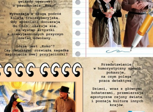 Przedstawienie teatralne w Gminnym Centrum Kultury w Lubochni